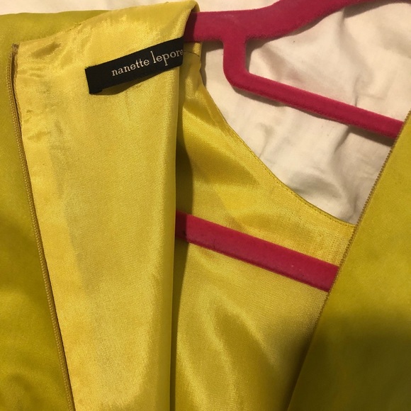 NANETTE LEPORE yellow dress - Picture 4 of 8
